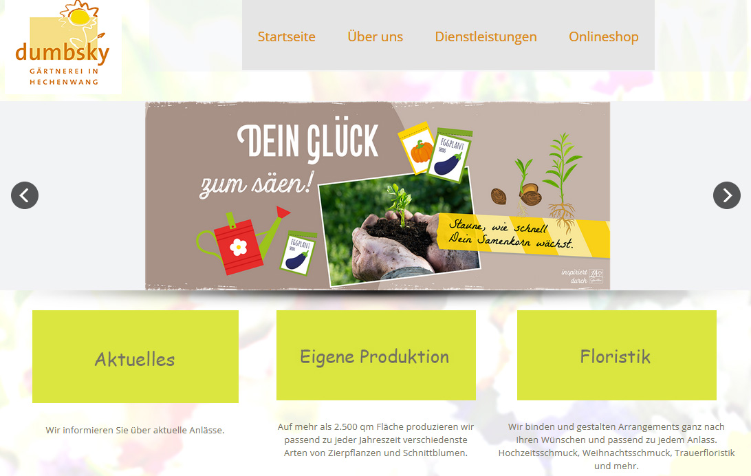 Gärtnerei Dumbsky Hechenwang